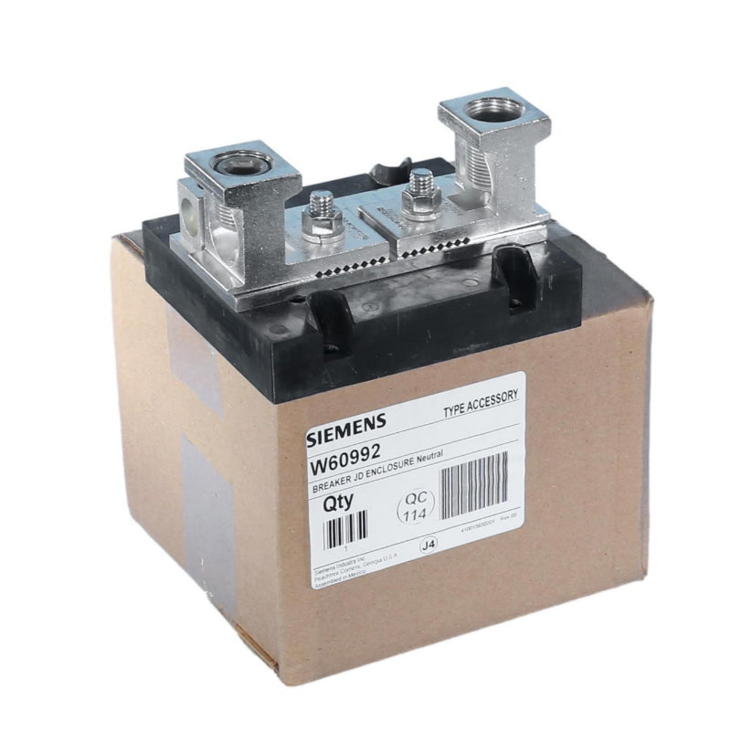 W60992 Siemens Solid Neutral Assembly for 400 A Vacu-Break Switch