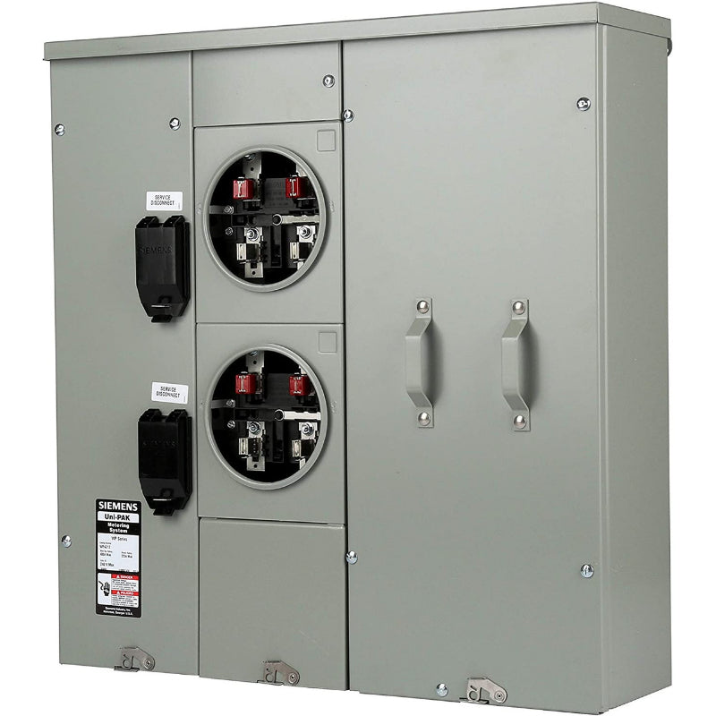 WEP4212 Siemens WEP Meter Main Panel 400 A 3 Wire Single Phase Steel 100000 A 120/240 V