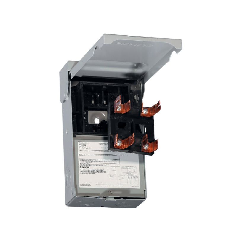 WF2060 Siemens Pull Out AC Disconnect Switch 240 VAC 60 A 2PDT Fusible Steel 2 Pole