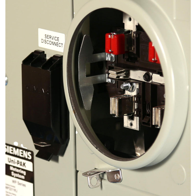 WP2211RJ Siemens WP Meter Main Panel 200 A 3 Wire Single Phase Steel 65000 A 120/240 V