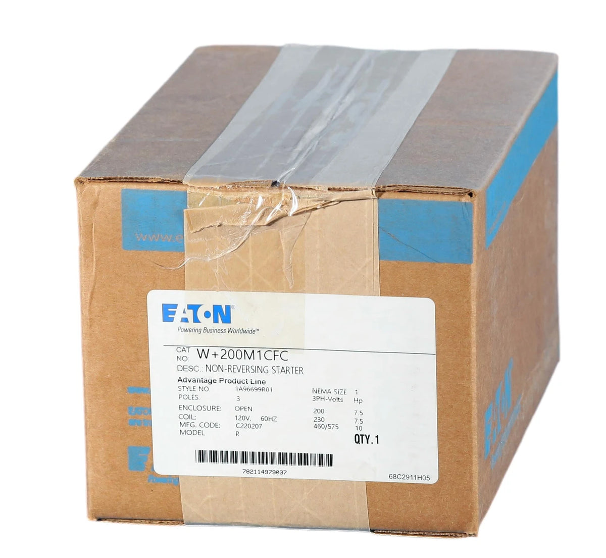 W+200M1CFC Eaton Solid State Size 1 Advantage Starter