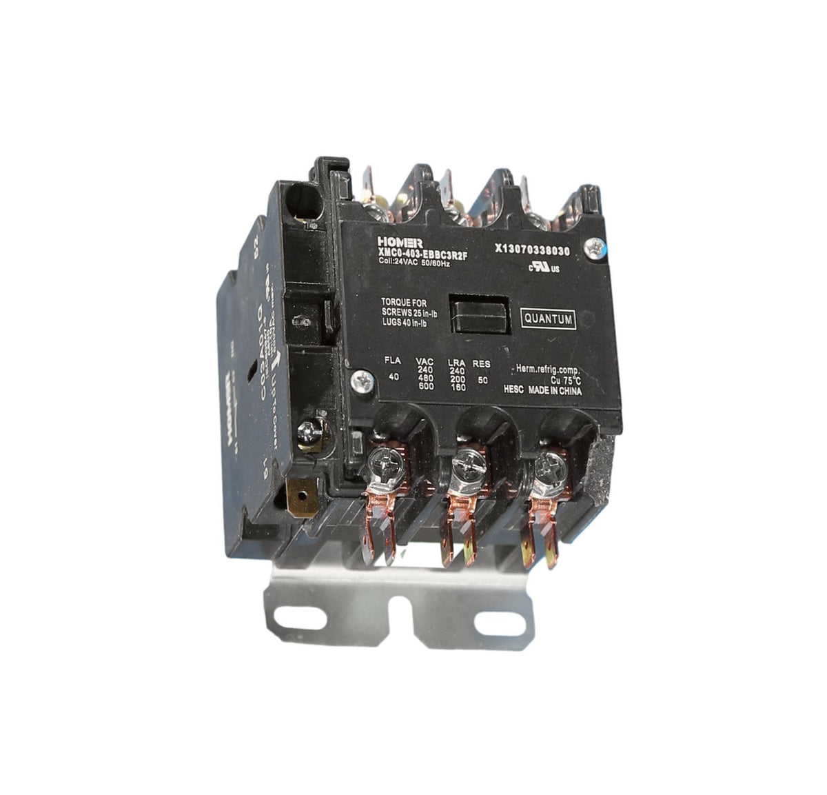 HOMER 40A Definite Purpose Contactor XMCO-403-EBBC3R2F
